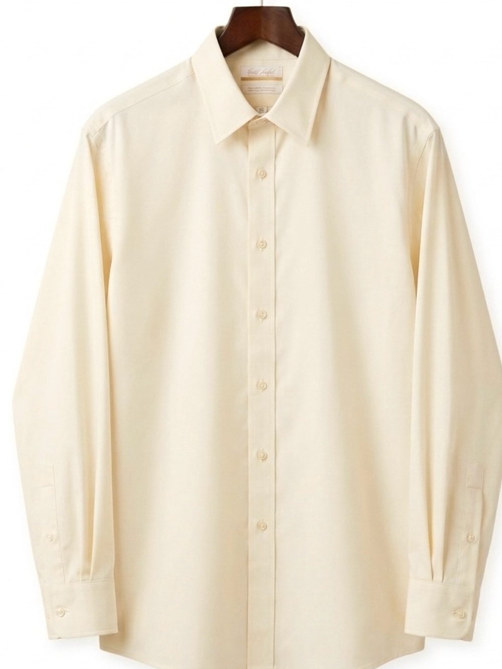 NWOT Roundtree & Yorke Gold
Label dress shirt Eggshell Yellow Neck 22, Sleeve 37